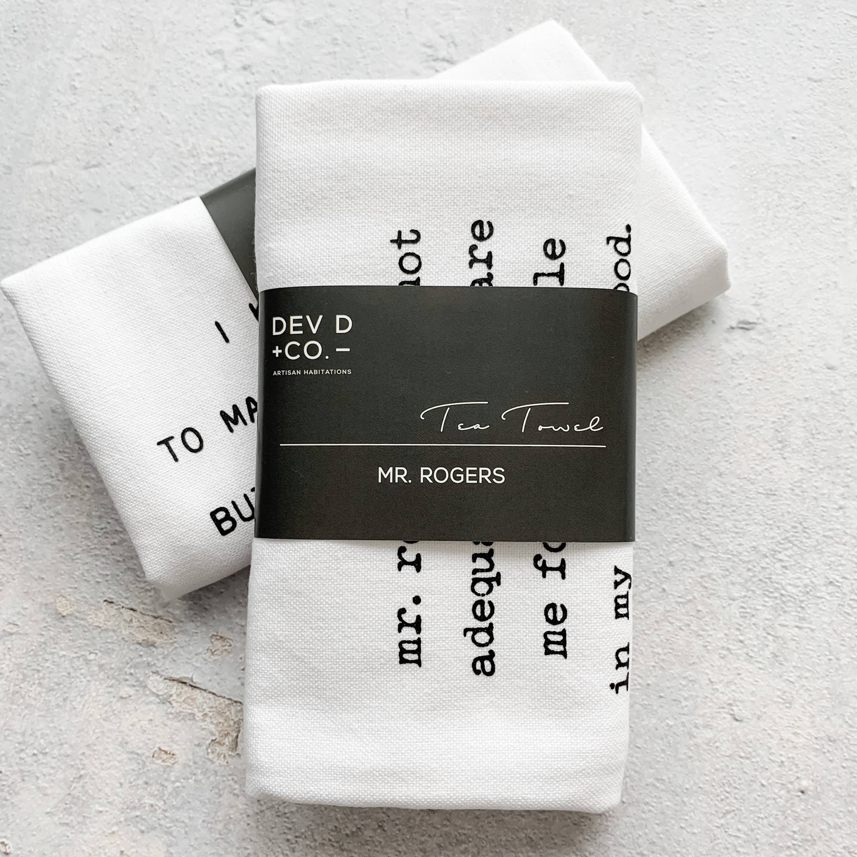 Birth Year Scroll - Tea Towel