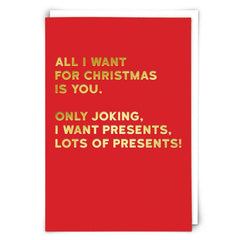 Holiday Presents Greeting Card