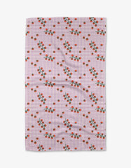 Tomato Gingham Tea Towel