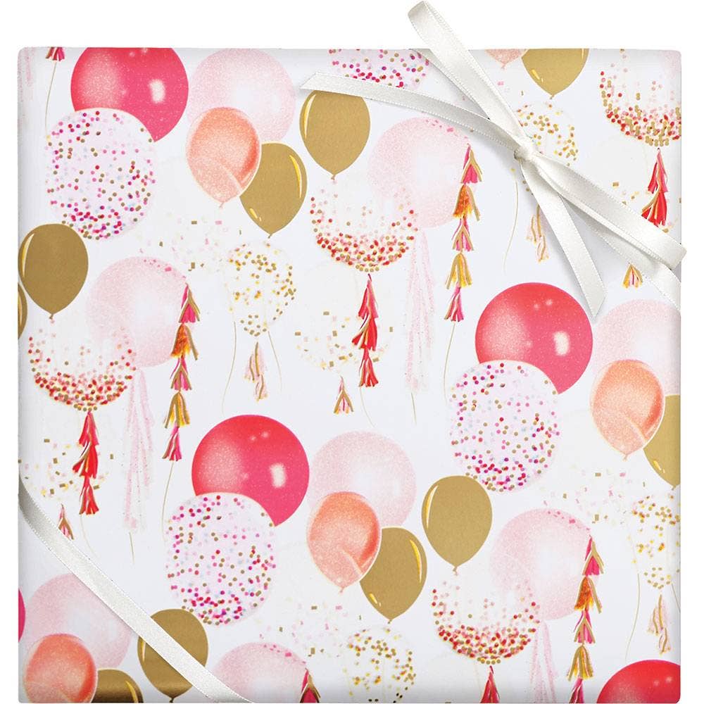 Balloons Stone Wrapping Paper Roll