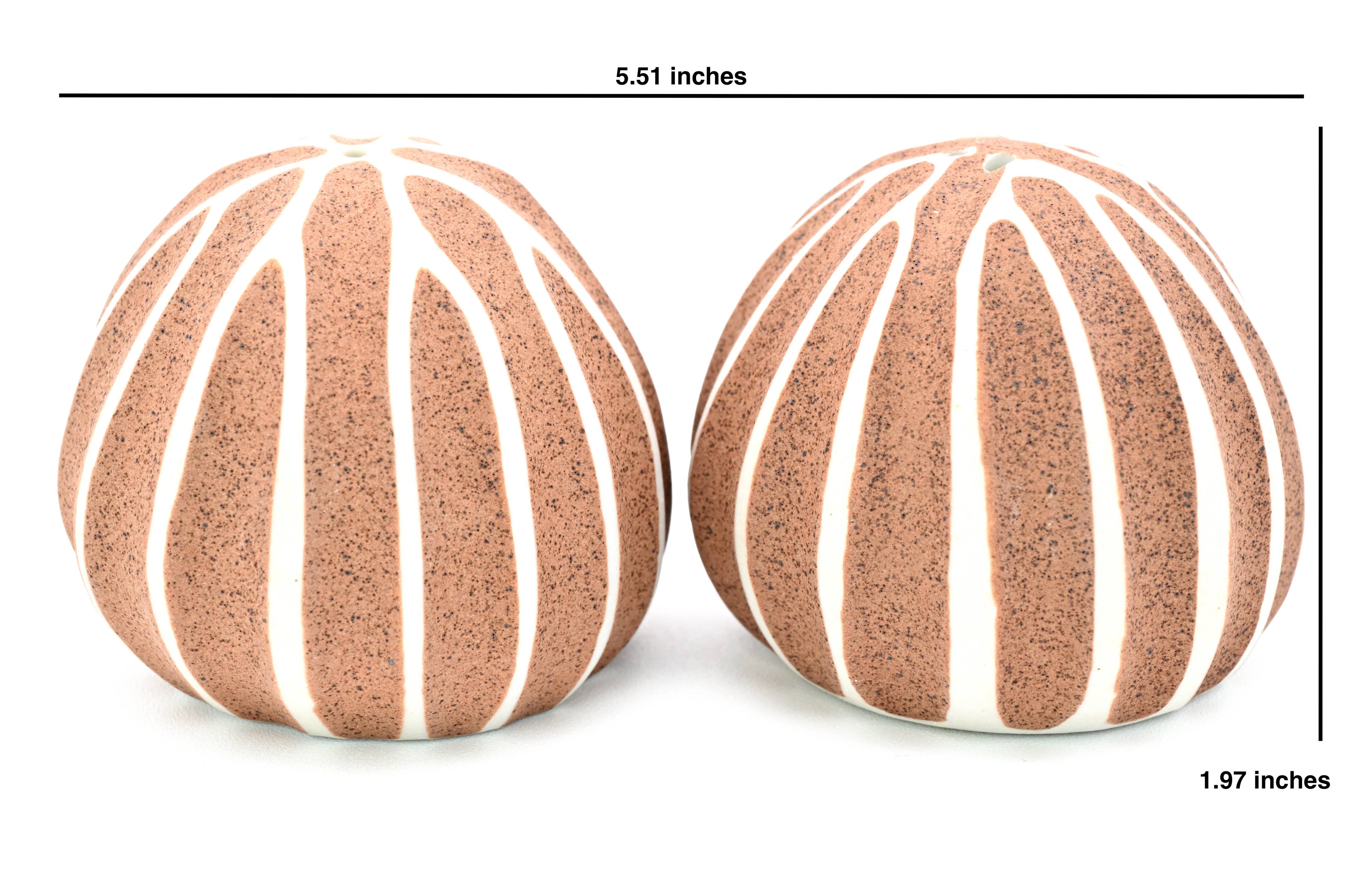 TERRA Pebble Salt and Pepper Shakers
