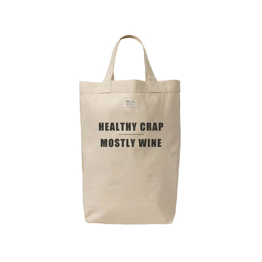 Mostly Wine Tote Bag 4472