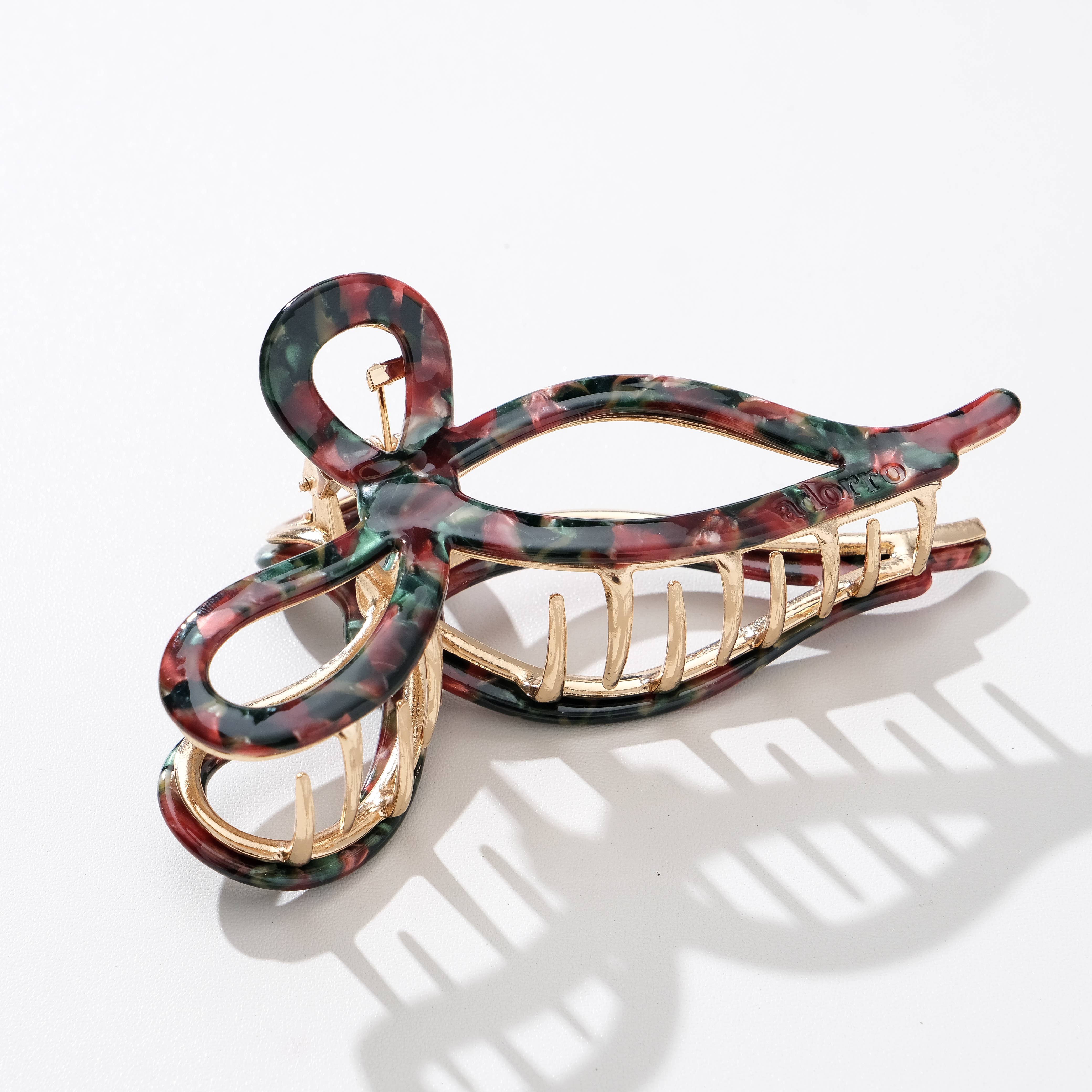 Sabrina Vintage Holiday Claw Clip