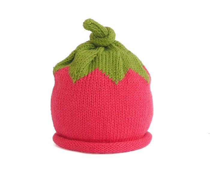 Strawberry Baby Hat