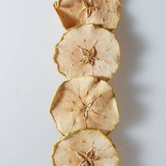 Crispy Apple Slice Cocktail Garnish