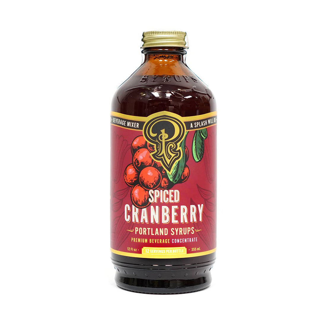 Spiced Cranberry Syrup