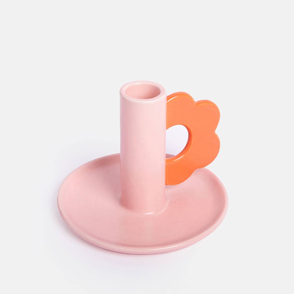 Flower Power Candle Holder
