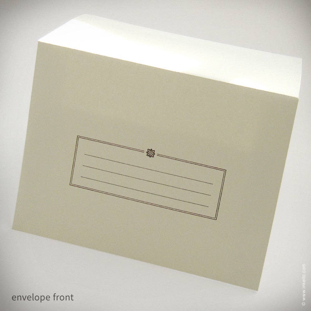Slate Thank You Card