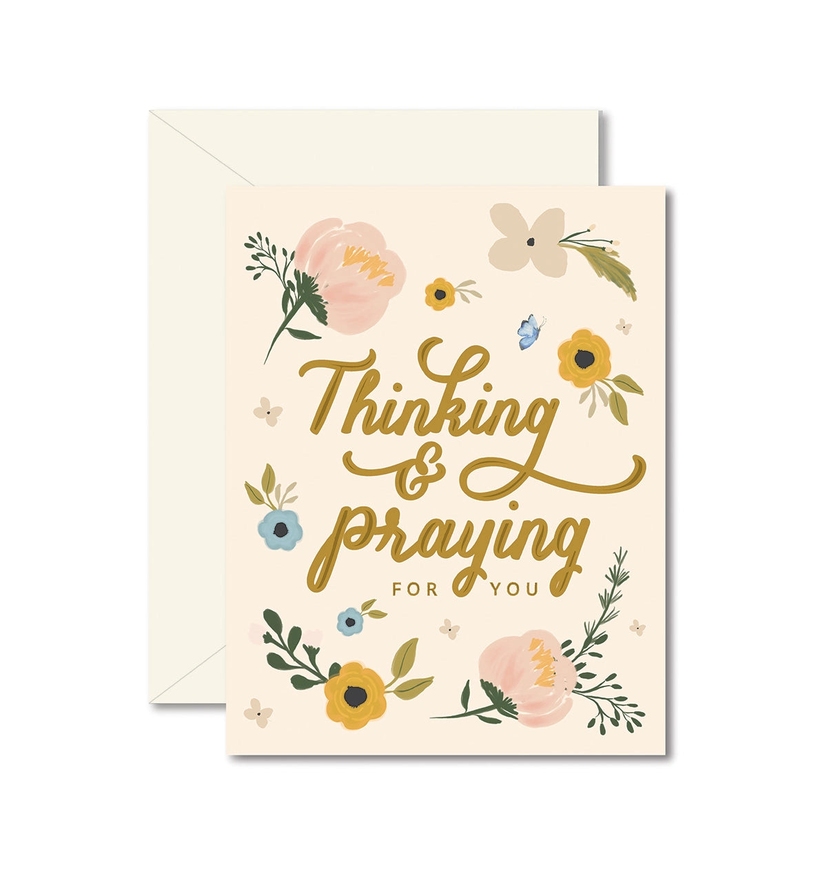 Thinking and Praying Card