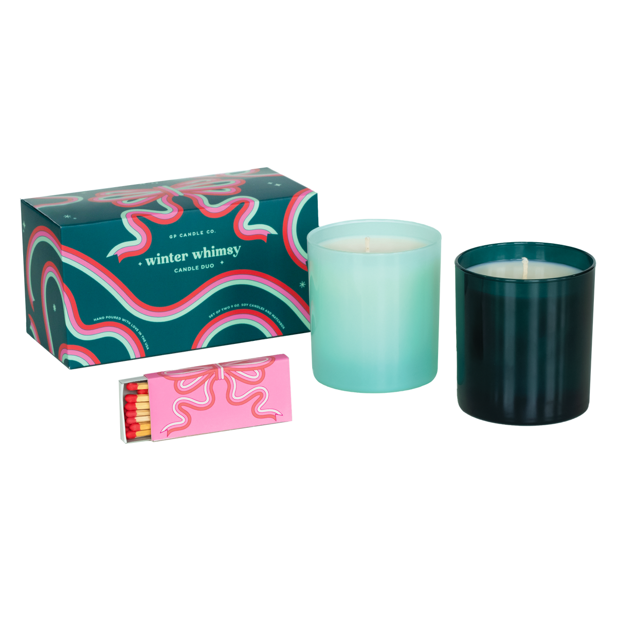 Winter Whimsy Candle Duo