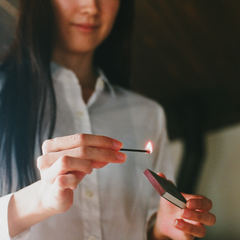 Lavender Incense Matches