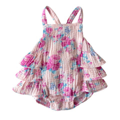 Garden Secrets Ruffle Sunsuit