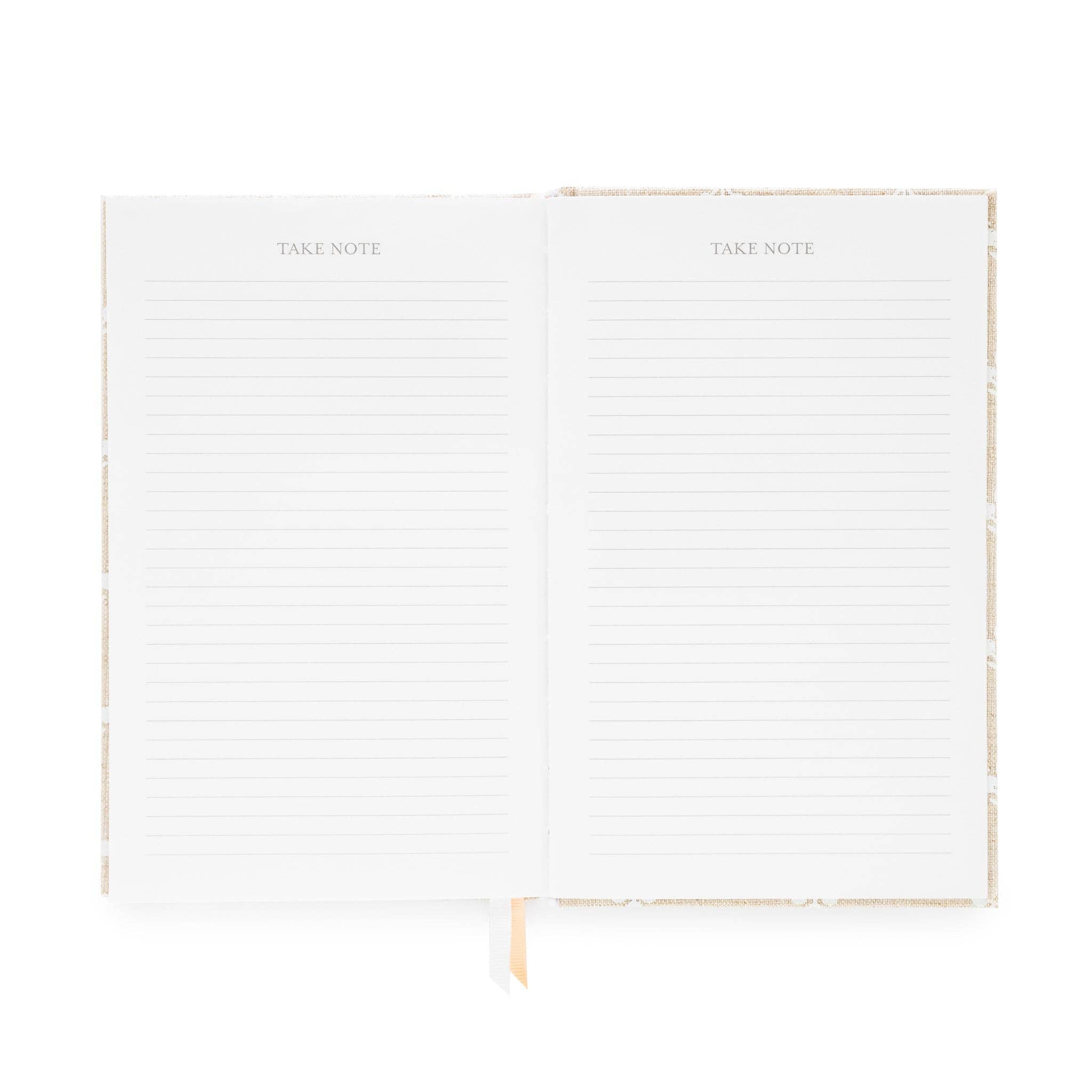 2026 Pink Gingham Small Bound Agenda