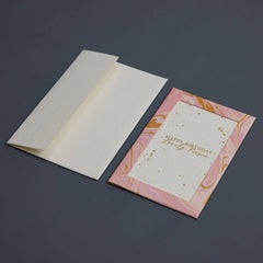 Marshmallow Photo Frame Keepsake Card