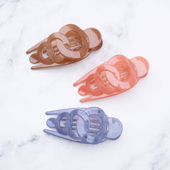 Geometric Ring Hair Claw Clip
