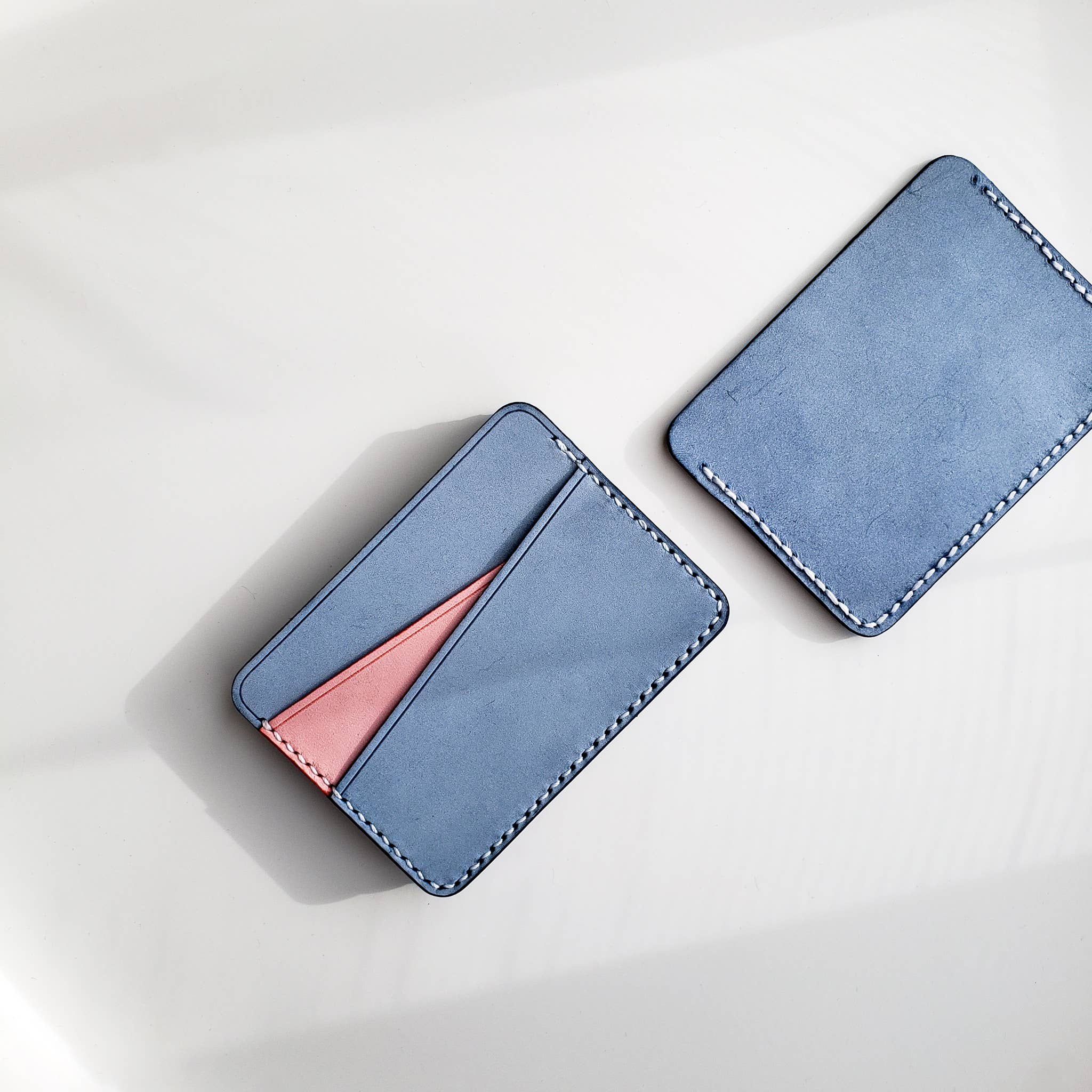 Geometry Leather Card Holder