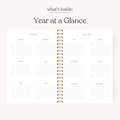 Sunny Poppies 2026 Yearly Planner