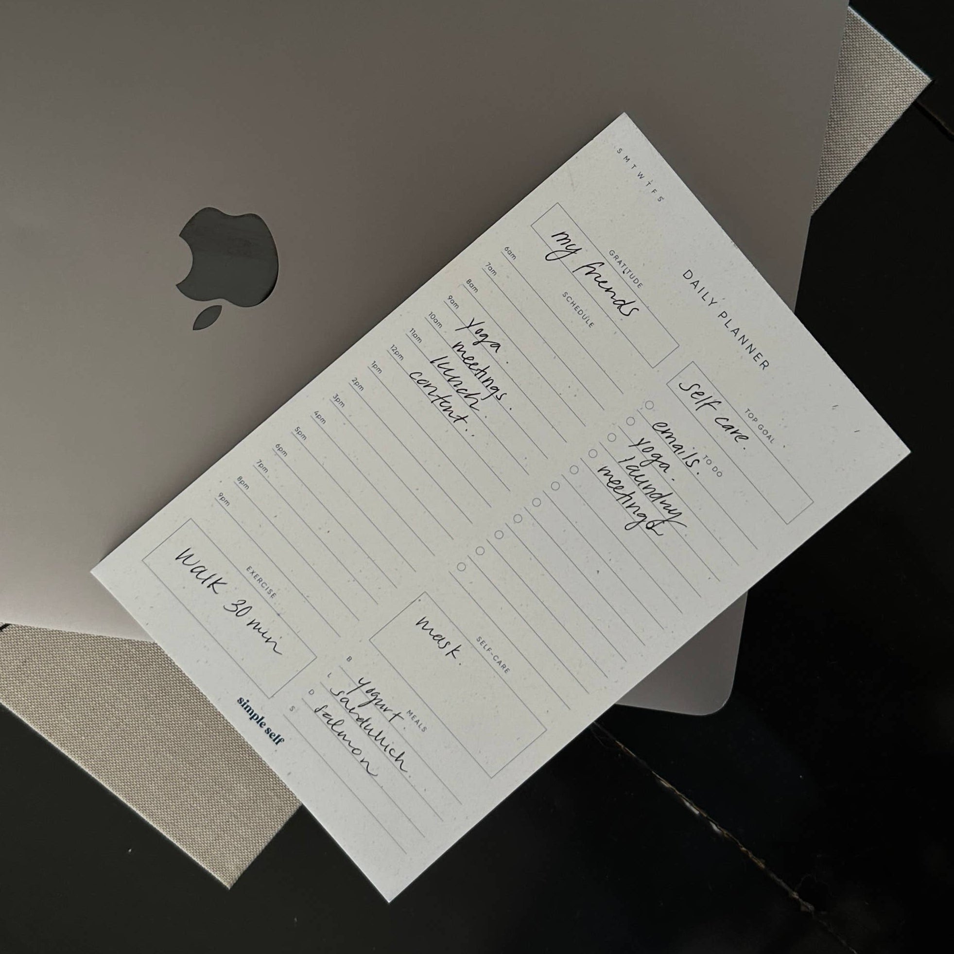 Daily Planner Notepad