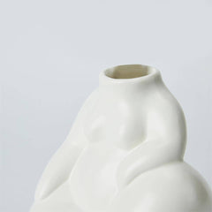 She Rests Stoneware Vase