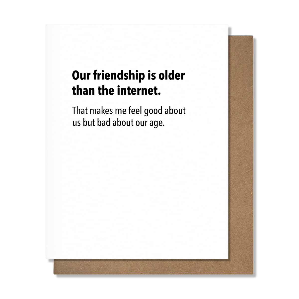 Older Than The Internet Card