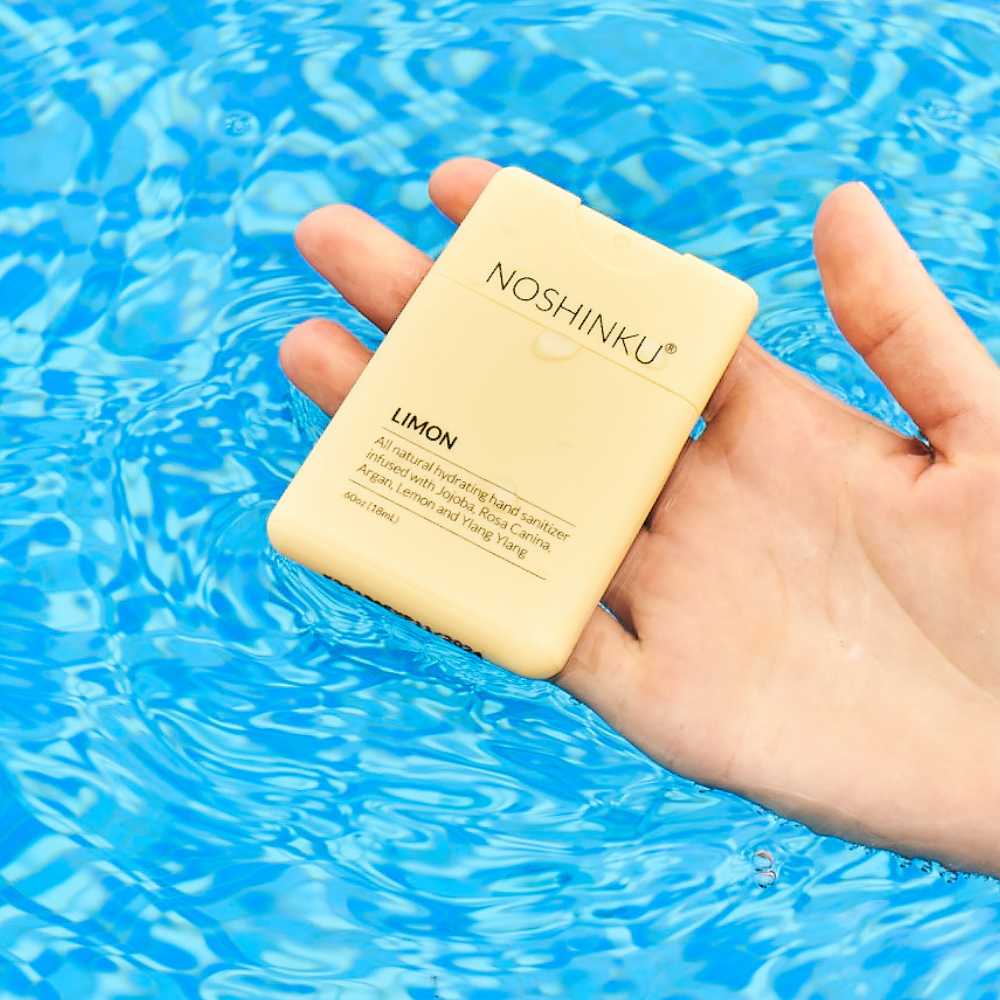 Refillable Ylang-Ylang Moisturizing Pocket Sanitizer