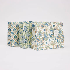 Indigo Block Printed Gift Bags