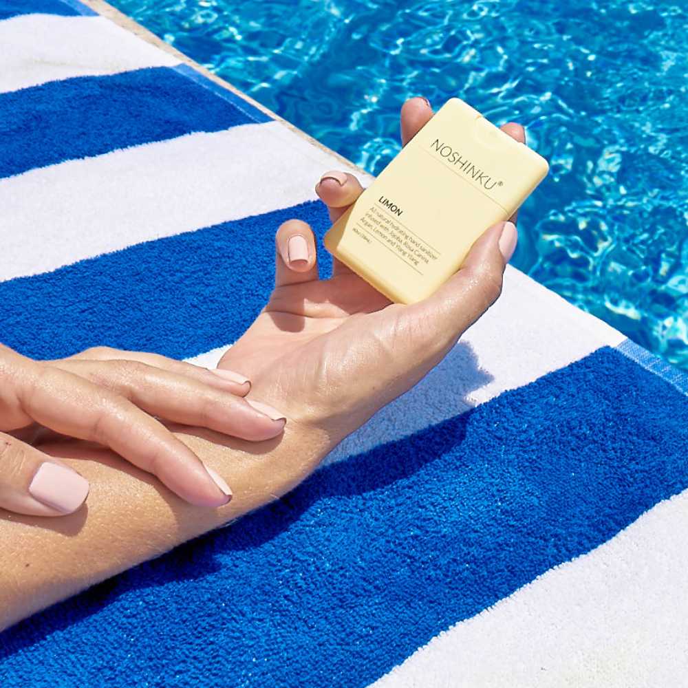 Refillable Ylang-Ylang Moisturizing Pocket Sanitizer