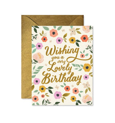 Lovely Birthday Card