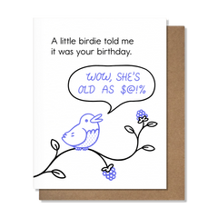 Little Birdie Card