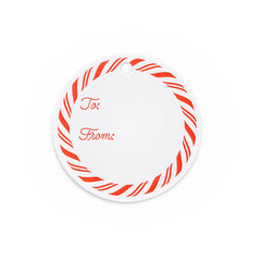 Candy Cane Luxe Gift Tags