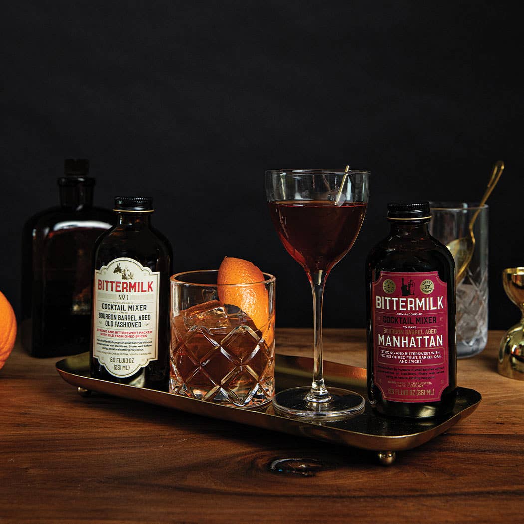 Bourbon Barrel Aged Manhattan Cocktail Mixer