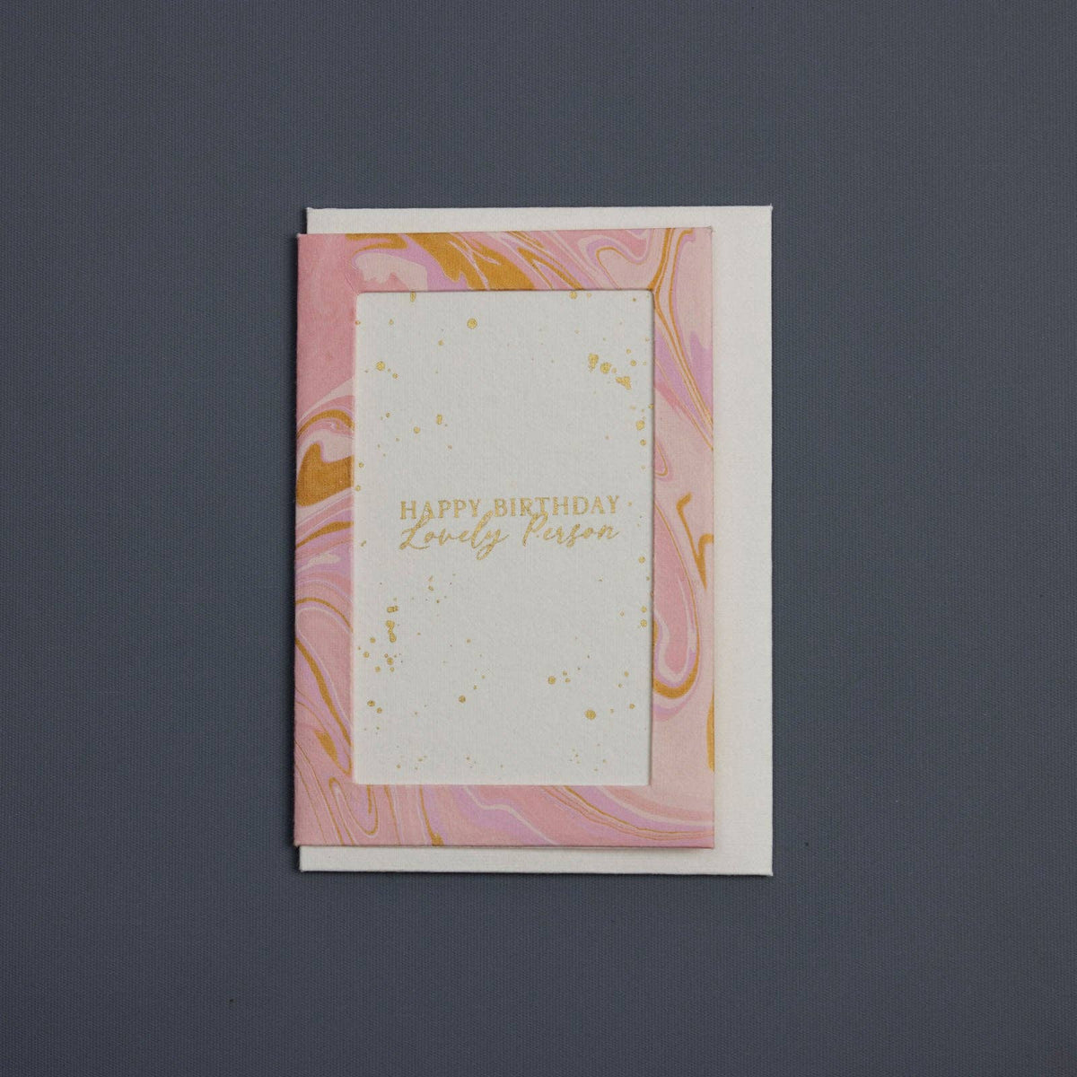 Marshmallow Photo Frame Keepsake Card
