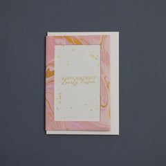 Marshmallow Photo Frame Keepsake Card