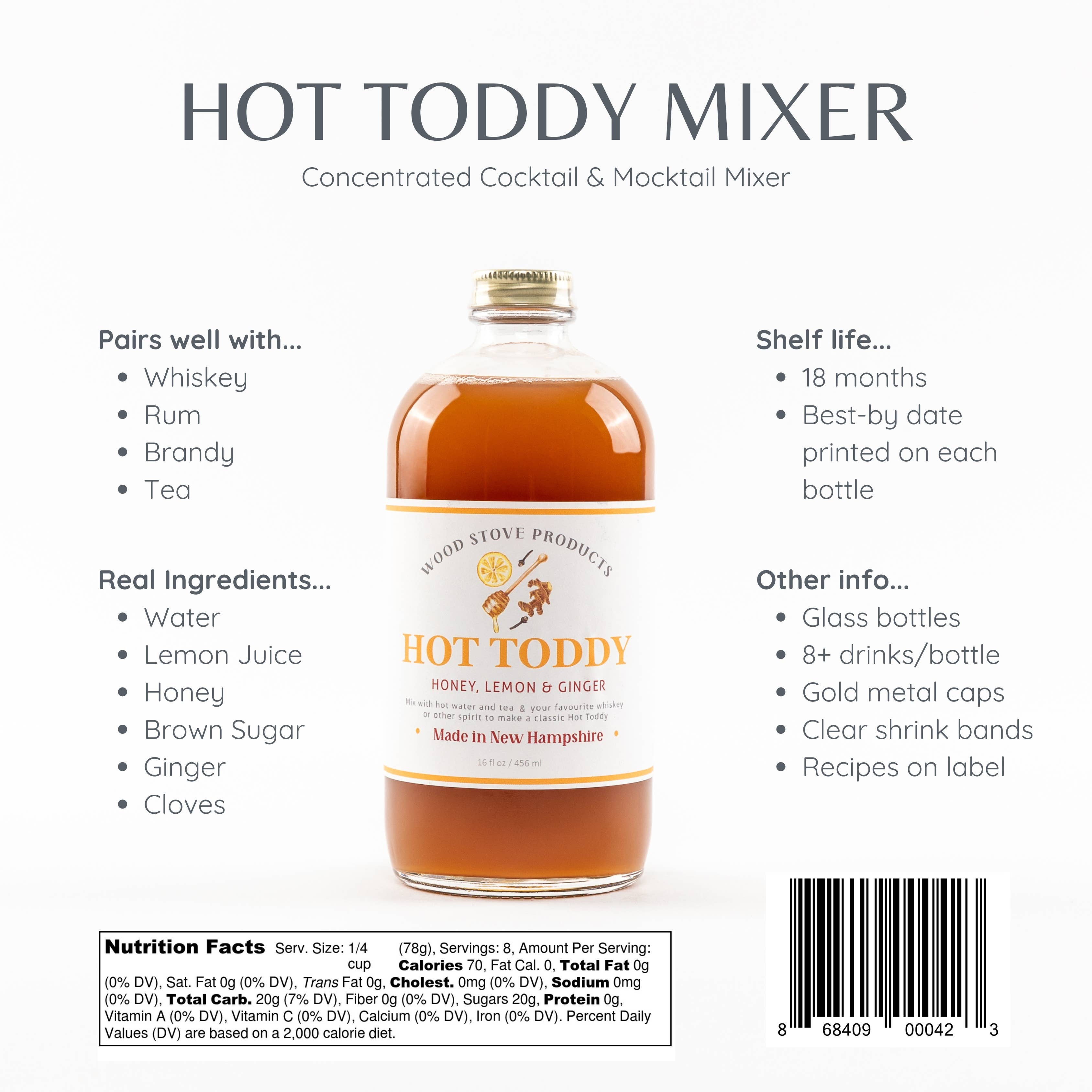 Hot Toddy Cocktail Mixer
