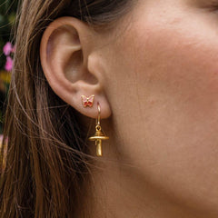 Spring Butterfly Stud Earrings