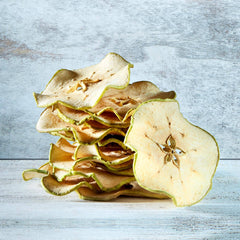 Crispy Apple Slice Cocktail Garnish