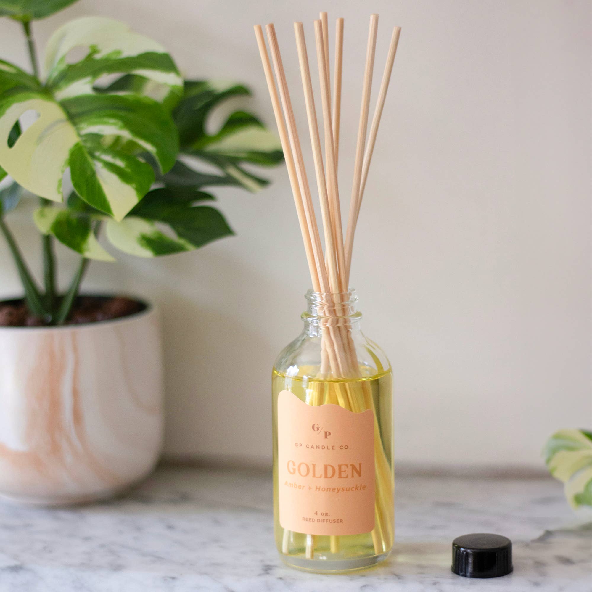 Golden Hue Reed Diffuser