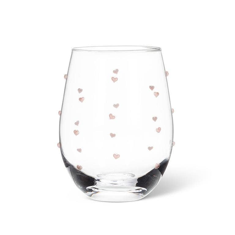 Heart of Glass Wine Glass