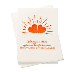 Beautiful Tomorrow Engagement Card