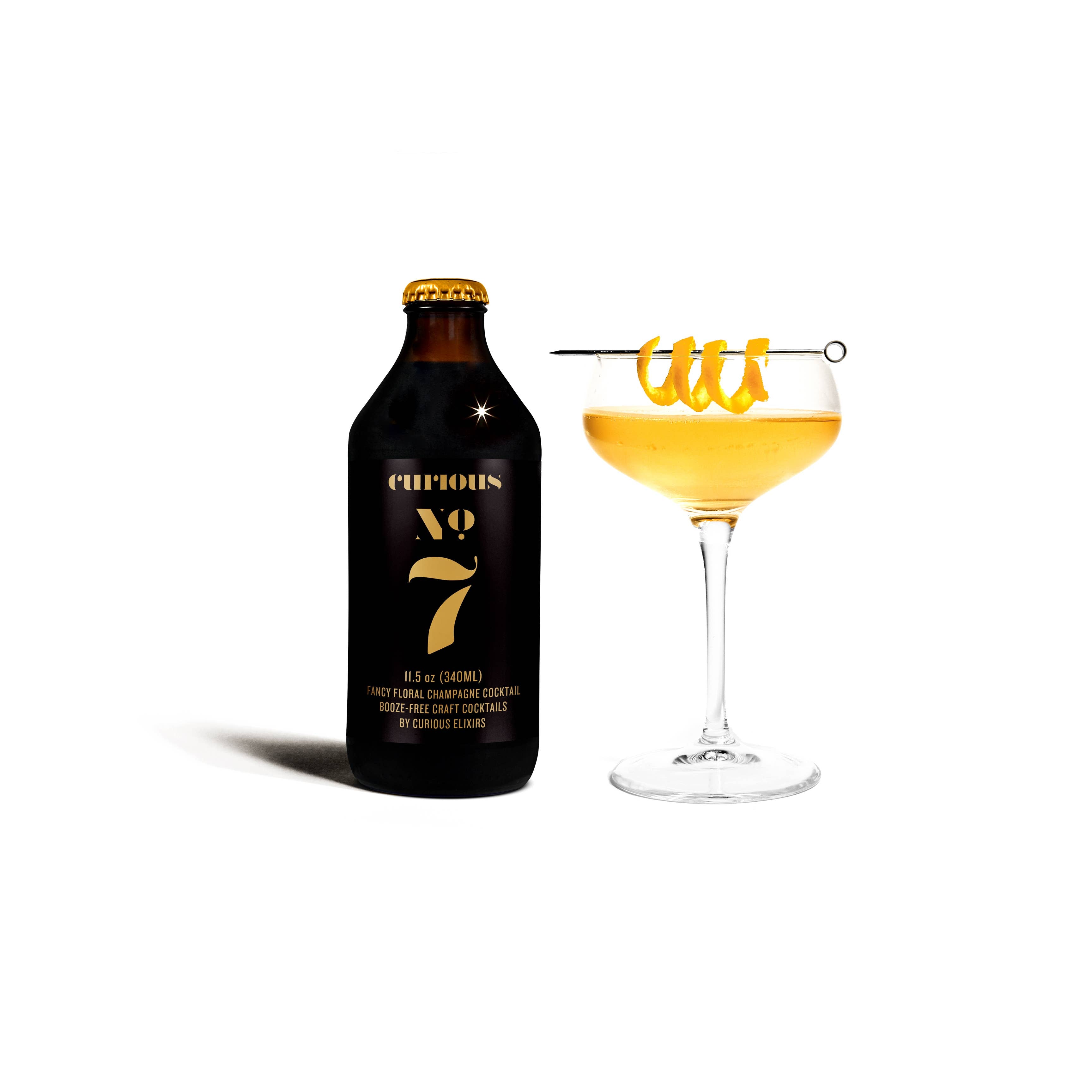 Curious Elixir No. 7 Booze-Free Cocktail