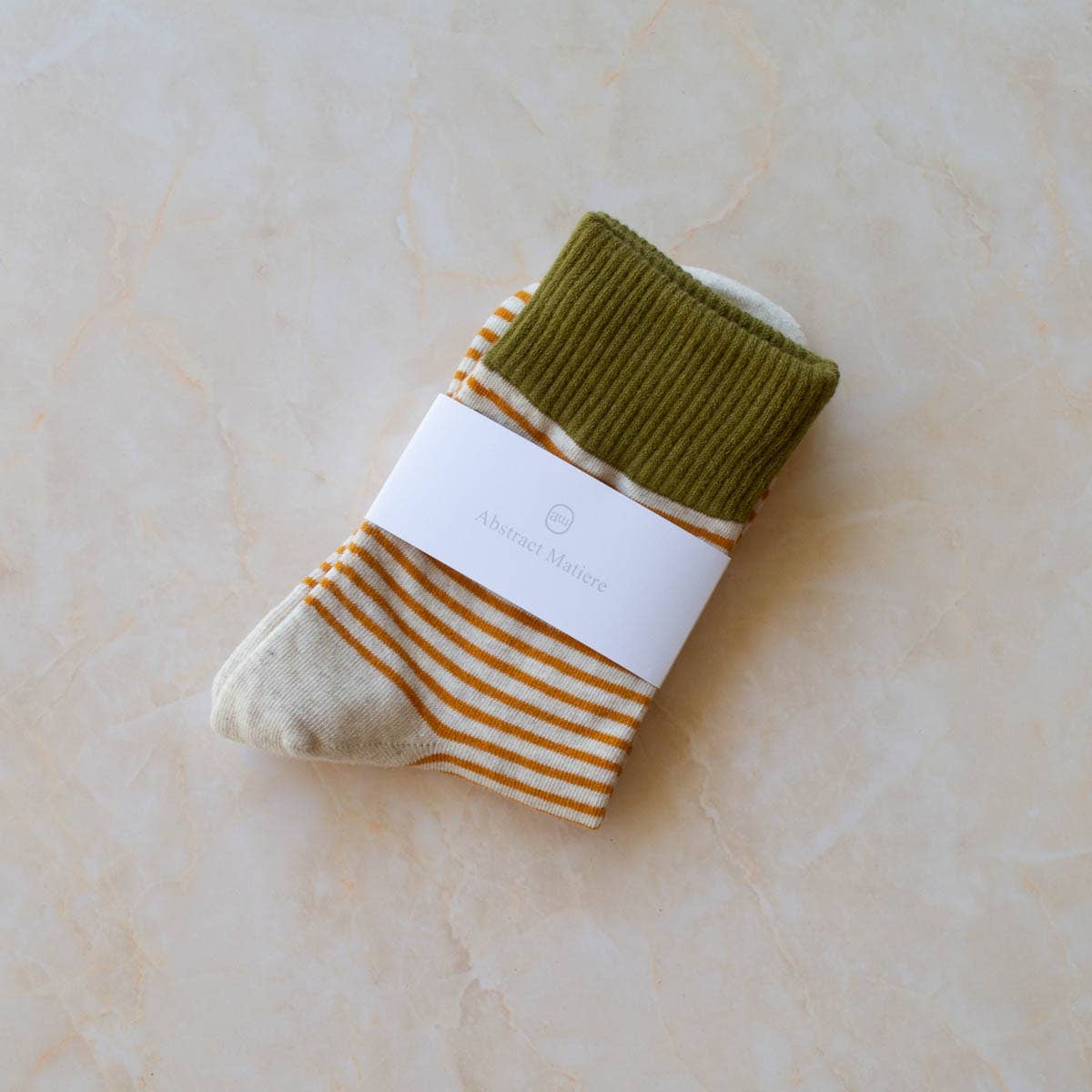 2 Tone Stripe Socks