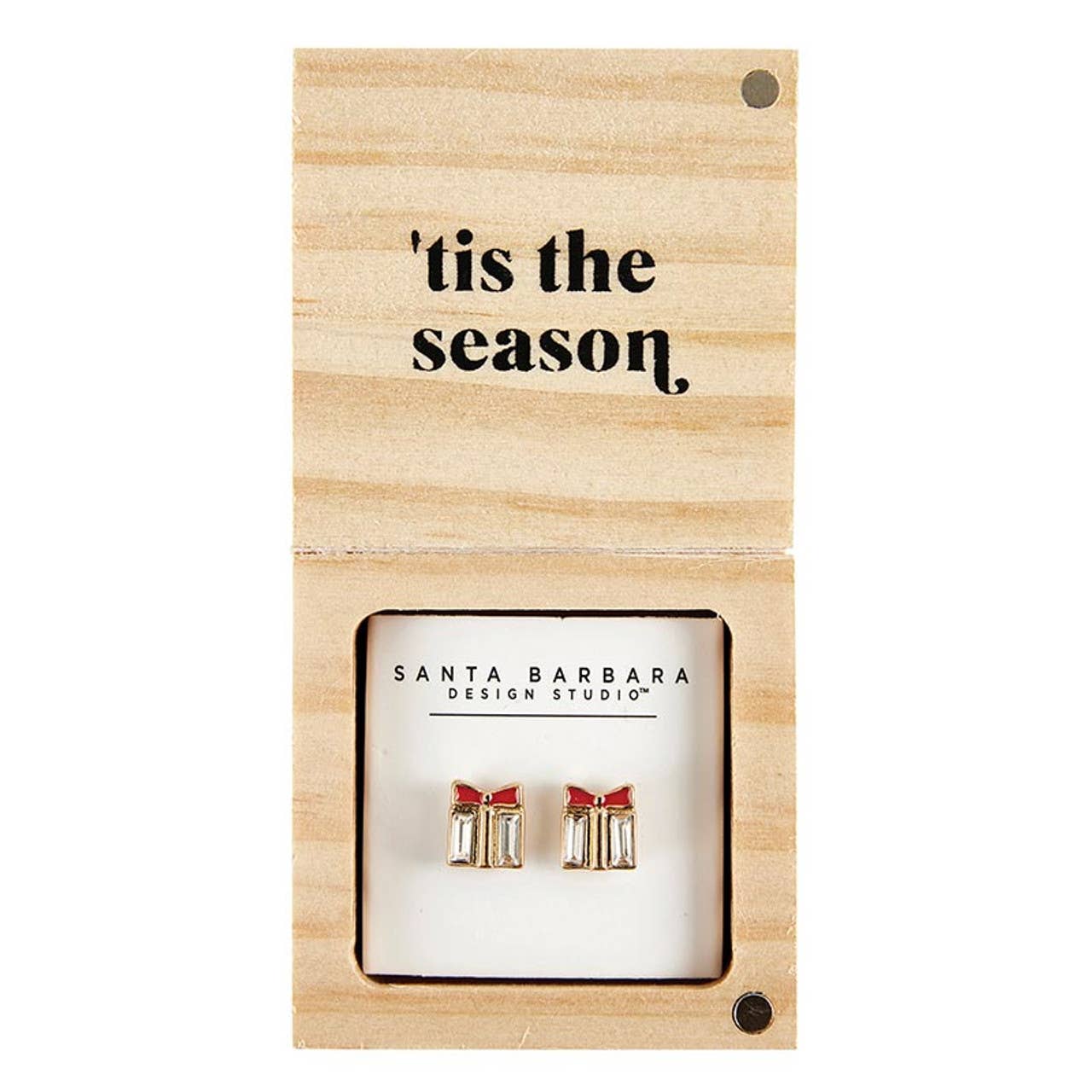 'Tis the Season Treasure Box Earrings