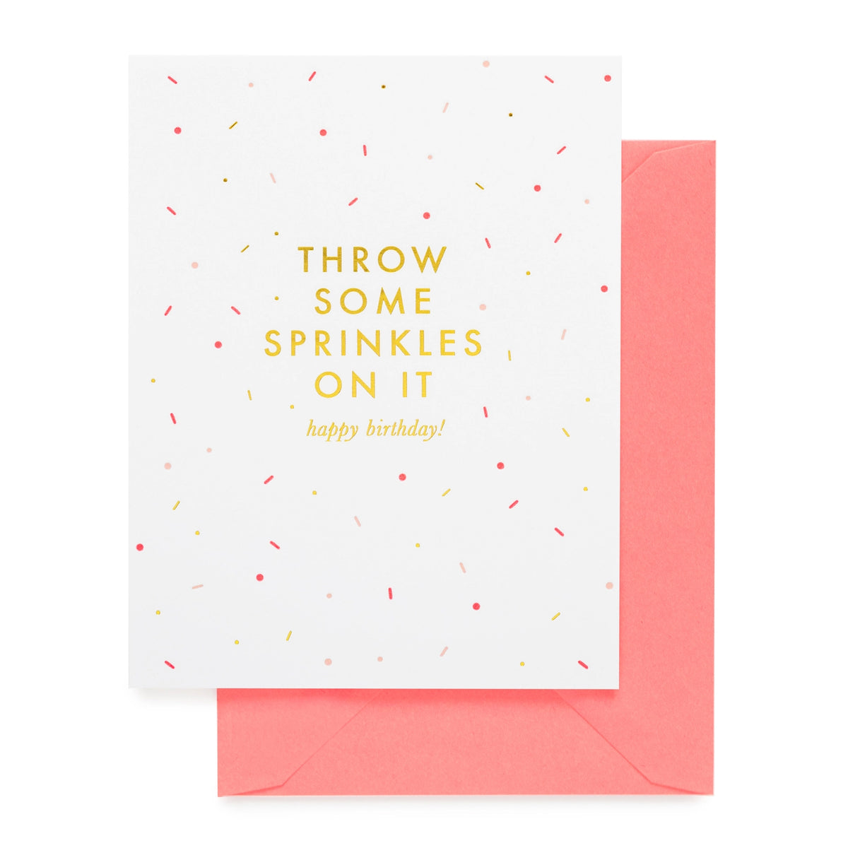Throw Some Sprinkles Card