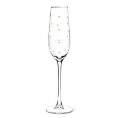Heart of Glass Champagne Flute