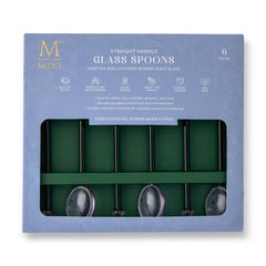 Little Glass Spoons - Set of 6