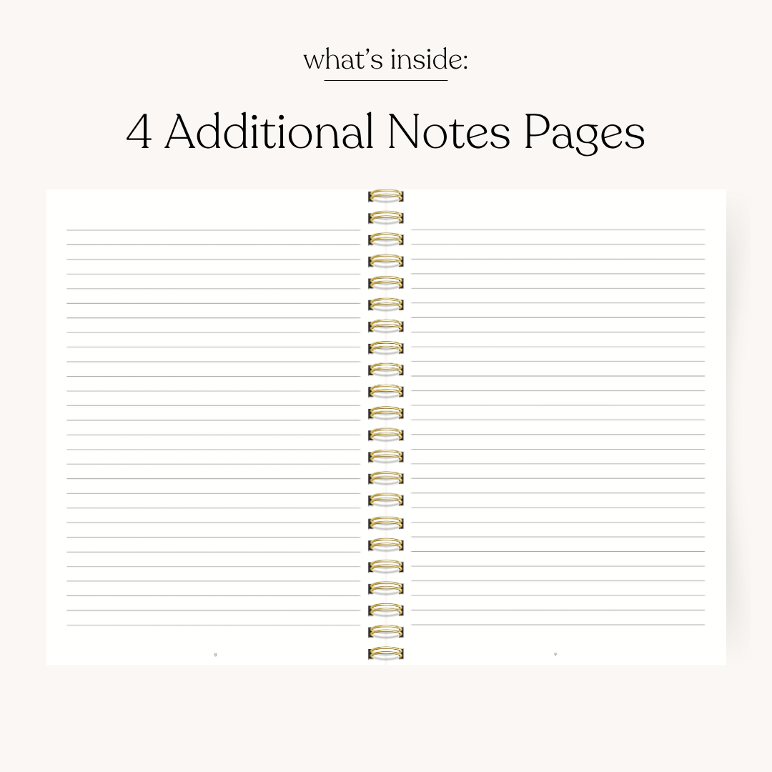 Sunny Poppies 2026 Yearly Planner