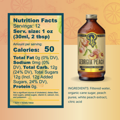 Georgia Peach Cocktail Syrup