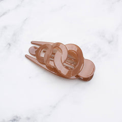 Geometric Ring Hair Claw Clip