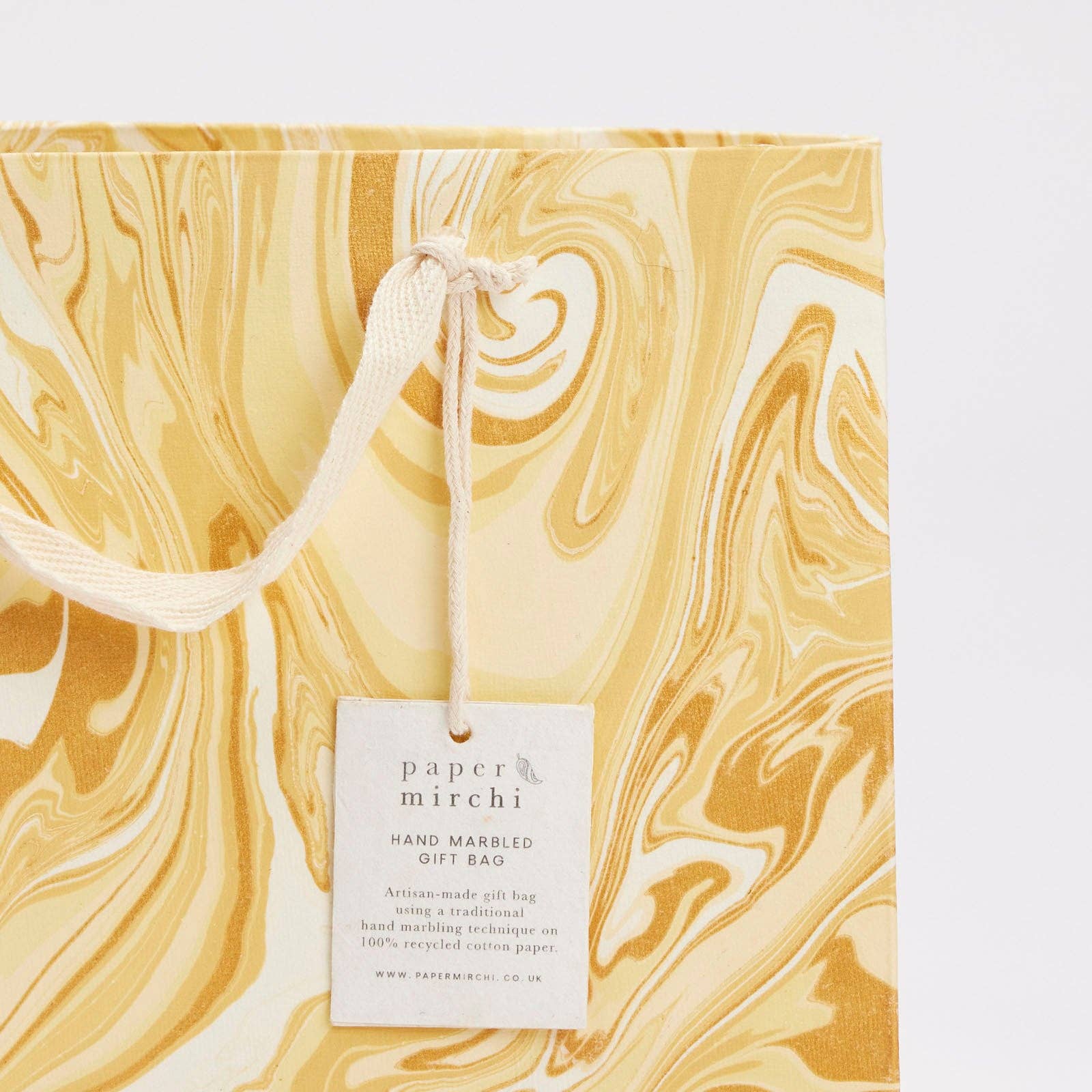 Celebration Hand Marbled Gift Bag