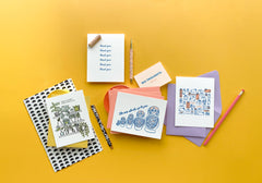 Thank You Script Greeting Card